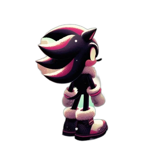 creature, robot, animal, staff, 3d render, concept art, pixel art, vaporwave transparent PNG cut-out