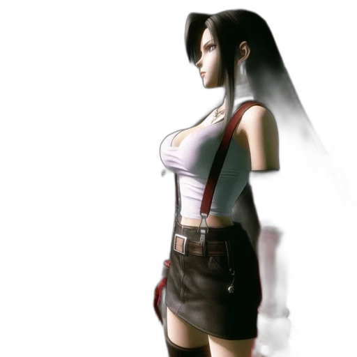 dress, 3d render, concept art, photorealistic, fantasy art, animated, female, character transparent PNG cut-out