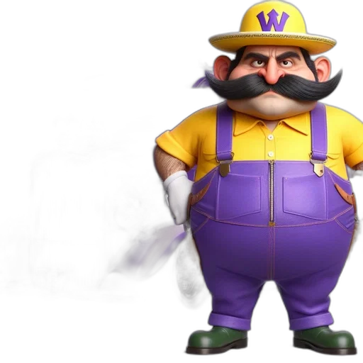 weapon, staff, hat, animal, concept art, 3d render, stylized, character transparent PNG cut-out