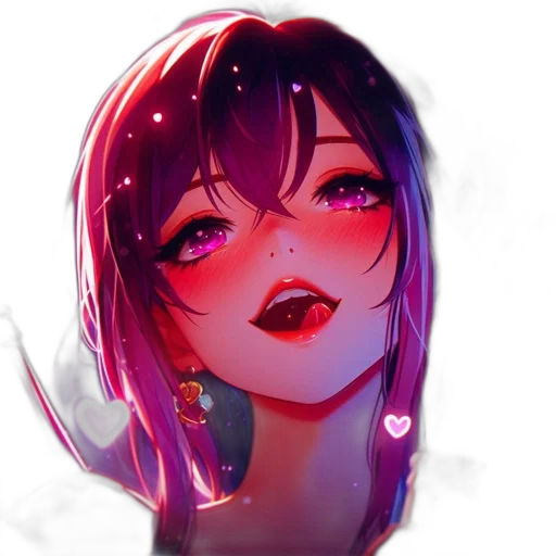 face, staff, mask, anime, fantasy art, concept art, vaporwave, neon lights transparent PNG cut-out