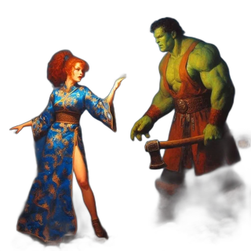 dress, concept art, fantasy art, pixel art, comic book art, fire, starlit, setting transparent PNG cut-out