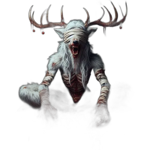 creature, animal, concept art, fantasy art, photorealistic, 3d render, anthropomorphic, figure transparent PNG cut-out