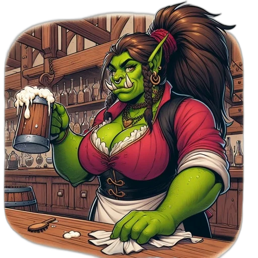 staff, jewelry, dragon, fantasy art, concept art, comic book art, pixel art, orc-like transparent PNG cut-out