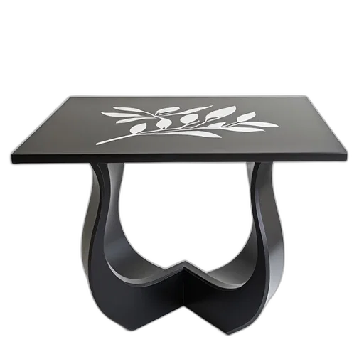furniture, jewelry, crown, 3d render, photorealistic, modern, black, metal transparent PNG cut-out
