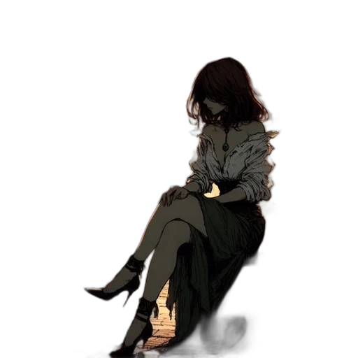 dress, jacket, shoes, crown, concept art, pixel art, watercolor, fantasy art transparent PNG cut-out