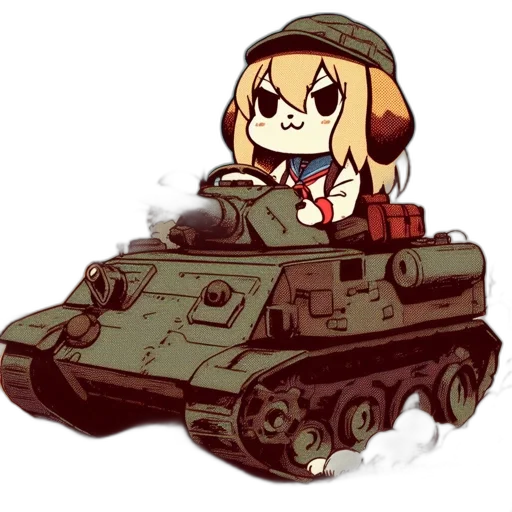weapon, car, robot, animal, anime, pixel art, cartoon, concept art transparent PNG cut-out