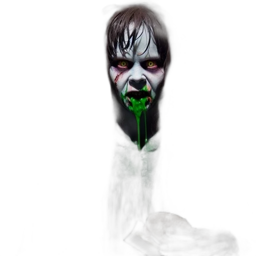 creature, mask, animal, face, photorealistic, concept art, 3d render, fantasy art transparent PNG cut-out