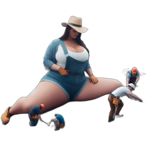 hat, robot, creature, dress, concept art, 3d render, pixel art, fantasy art transparent PNG cut-out