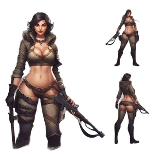 weapon, staff, concept art, fantasy art, cyberpunk, pixel art, earth tones, dark transparent PNG cut-out