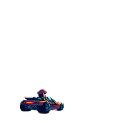 car, robot, weapon, animal, pixel art, concept art, watercolor, 3d render transparent PNG cut-out