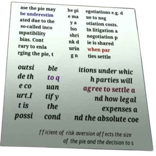 image, contains, text, discussing, concept, pie, negotiations, mentioning transparent PNG cut-out