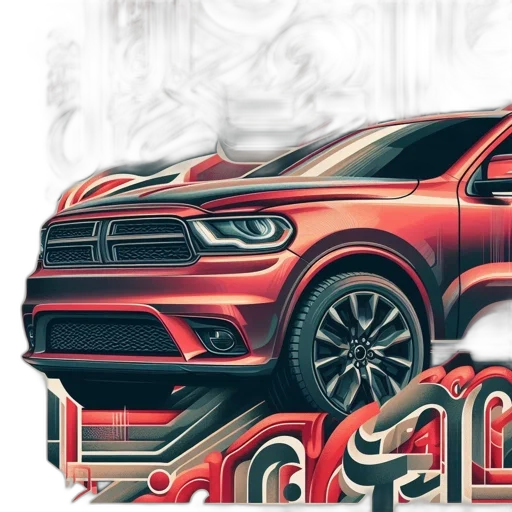 car, photorealistic, concept art, fantasy art, 3d render, red, vivid, illustration transparent PNG cut-out