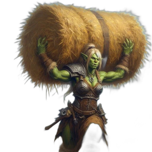 staff, creature, weapon, concept art, fantasy art, green, armored, green-skinned transparent PNG cut-out