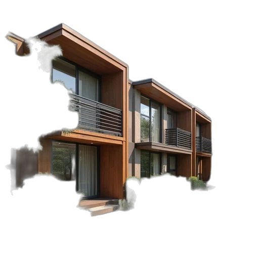 building, 3d render, photorealistic, concept art transparent PNG cut-out