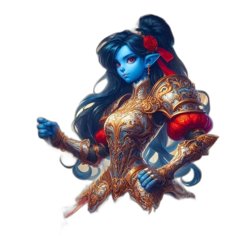 jewelry, staff, fantasy art, concept art, pixel art, 3d render, blue, colorful transparent PNG cut-out