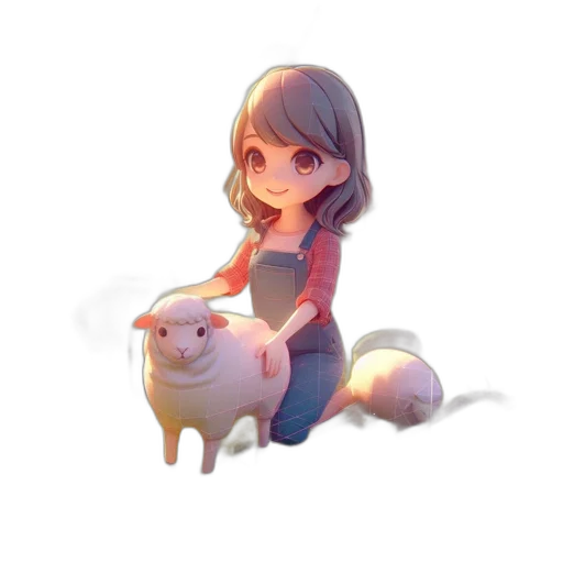 animal, creature, pixel art, concept art, fantasy art, anime, pastel, young transparent PNG cut-out