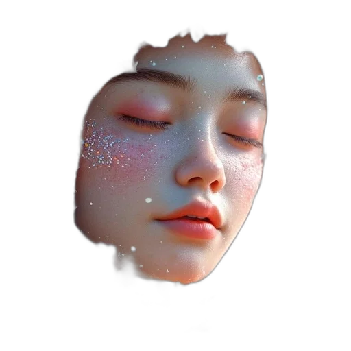 face, mask, crown, robot, vaporwave, photorealistic, 3d render, cyberpunk transparent PNG cut-out