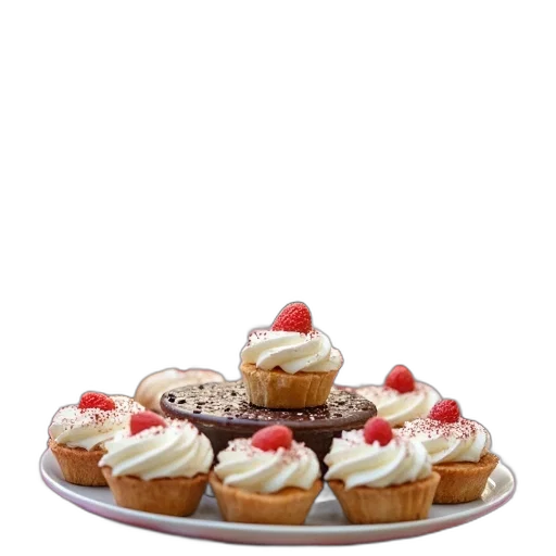 food, crown, dessert, display transparent PNG cut-out