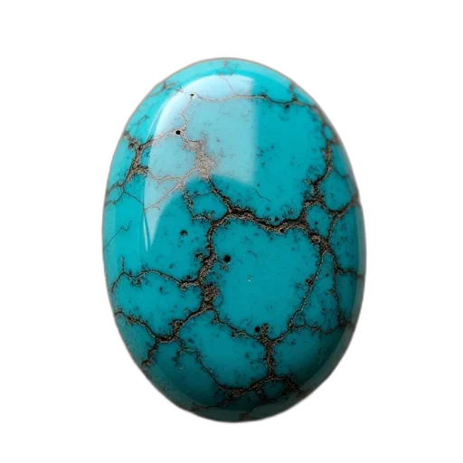 jewelry, stabilized, turquoise, stone transparent PNG cut-out
