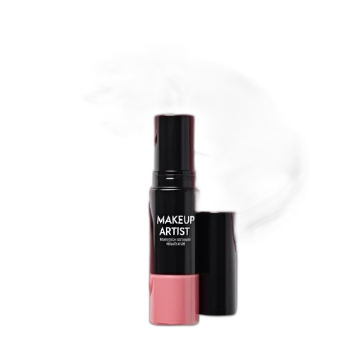 bottle, close-up, image, makeup, product, pinkish, hue, cylindrical transparent PNG cut-out