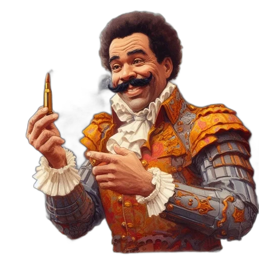 staff, sword, weapon, face, concept art, fantasy art, pixel art, photorealistic transparent PNG cut-out