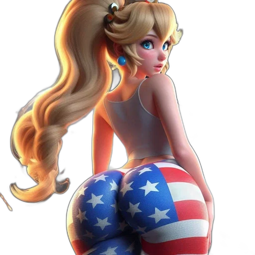 concept art, cartoon, fantasy art, 3d render, animated, female, character, blonde transparent PNG cut-out