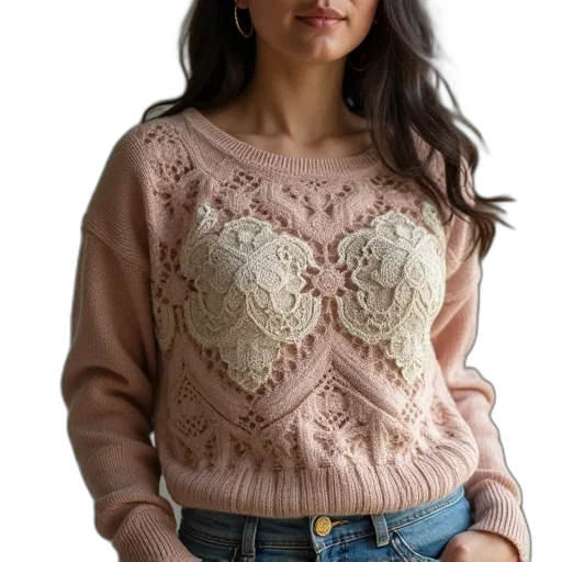 jacket, jewelry, photorealistic, pastel, earth tones, plus, size, lace transparent PNG cut-out