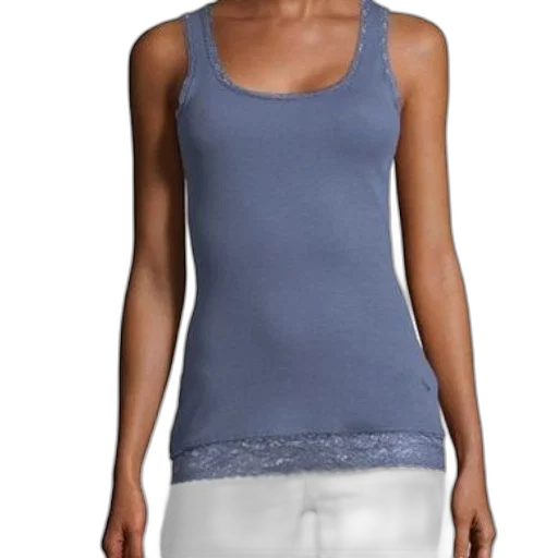 dress, photorealistic, blue, monochrome, woman, wearing, tank, top transparent PNG cut-out