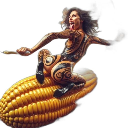 fantasy art, concept art, pixel art, photorealistic, woman, rides, moving, golden transparent PNG cut-out