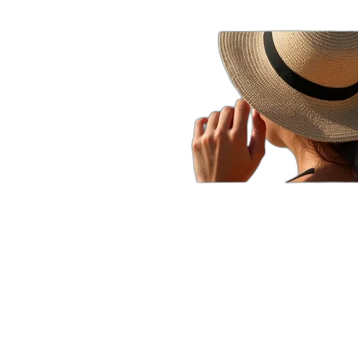hat, face, mask, jewelry transparent PNG cut-out