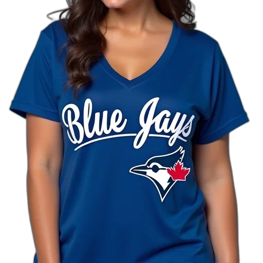women, toronto, blue, jays, plus, size, script, neck transparent PNG cut-out