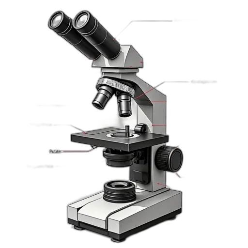 staff, weapon, detailed, technical, illustration, microscope, various, parts transparent PNG cut-out