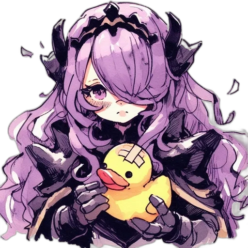 weapon, mask, crown, dragon, pixel art, watercolor, anime, concept art transparent PNG cut-out