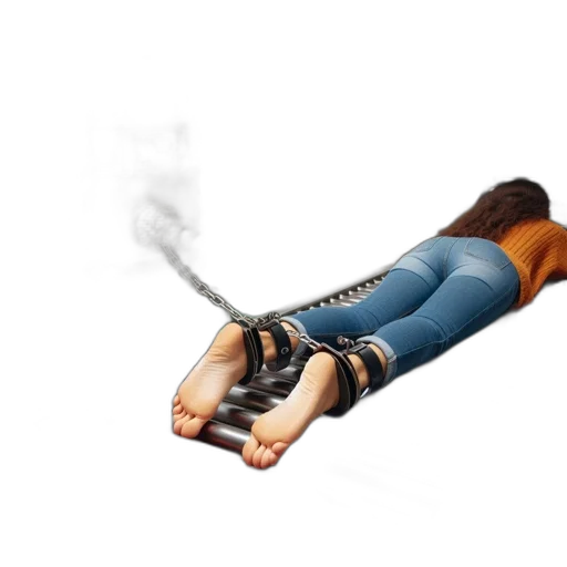 shoes, weapon, robot, sword, concept art, cyberpunk, 3d render, photorealistic transparent PNG cut-out