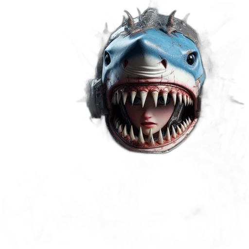 creature, mask, dragon, animal, concept art, 3d render, photorealistic, fantasy art transparent PNG cut-out