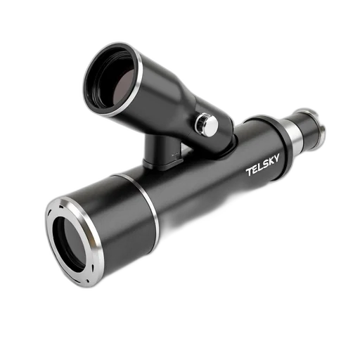 weapon, 3d render, black, silver, telescope, handle, displayed, against transparent PNG cut-out