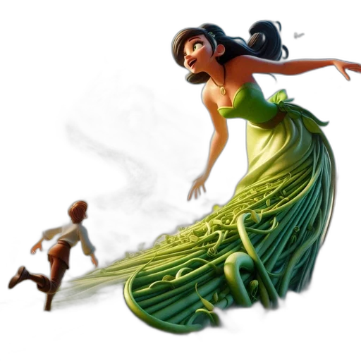 dress, concept art, fantasy art, 3d render, photorealistic, underwater, fire, fog transparent PNG cut-out