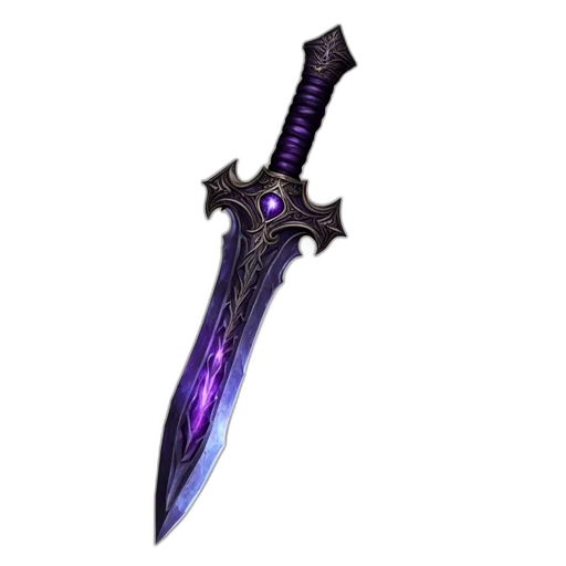 sword, weapon, staff, jewelry, concept art, fantasy art, 3d render, elegantly transparent PNG cut-out