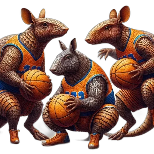 animal, dragon, concept art, 3d render, fantasy art, three, armadillos, basketball transparent PNG cut-out