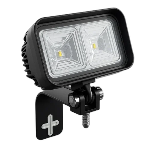 jewelry, black, led, light, white, lens, mounted, bracket transparent PNG cut-out