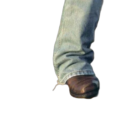 shoes, staff, hat, hair transparent PNG cut-out