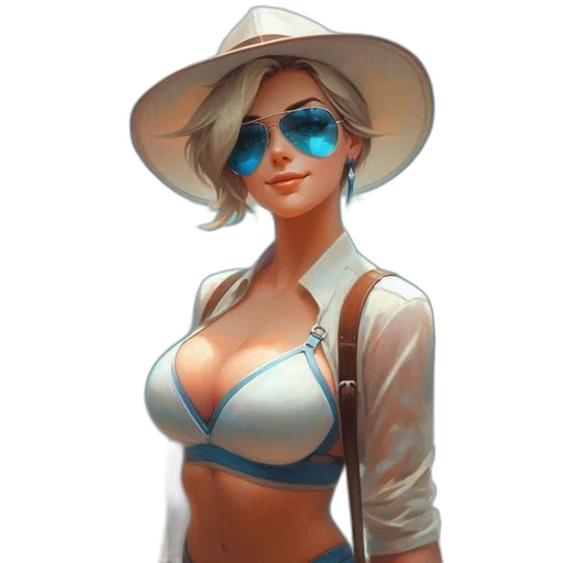 hat, jacket, dress, staff, concept art, fantasy art, pixel art, photorealistic transparent PNG cut-out
