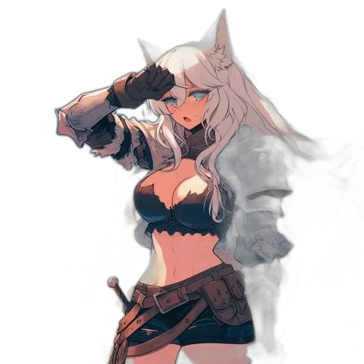 weapon, dress, staff, sword, concept art, fantasy art, anime, pixel art transparent PNG cut-out