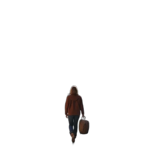 jacket, hair, robot, shoes transparent PNG cut-out