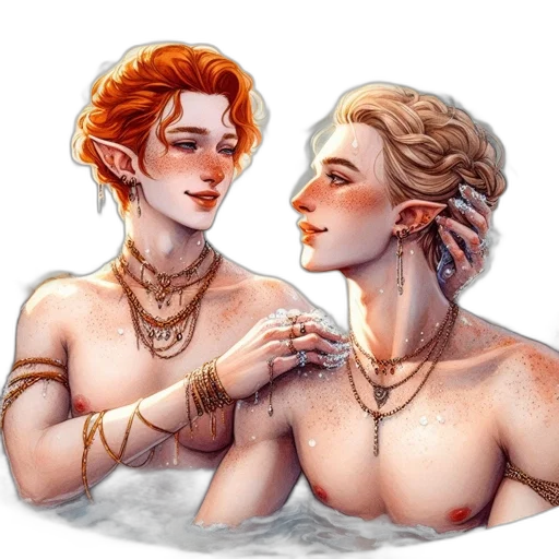 jewelry, crown, fantasy art, concept art, watercolor, pixel art, underwater, fire transparent PNG cut-out