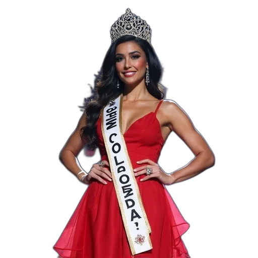 crown, miss, colombia, crowned, during, 2018, universe, competition transparent PNG cut-out