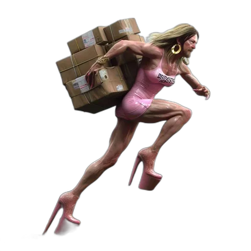 shoes, weapon, creature, furniture, concept art, 3d render, fantasy art, fit transparent PNG cut-out
