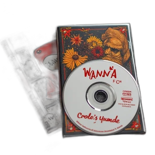 wanna, dvds, sticker, bundle transparent PNG cut-out