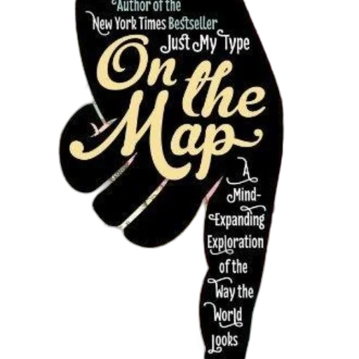 map, book, cover, featuring, stylized, hand, over, text transparent PNG cut-out