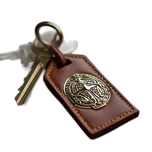 jewelry, key, chain, tag transparent PNG cut-out